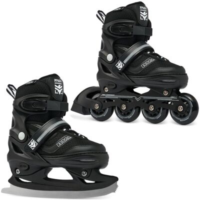 Rolki Łyżwy 2W1 Raven Drill Black Rolki Łyżwy 2W1 Raven Drill Black