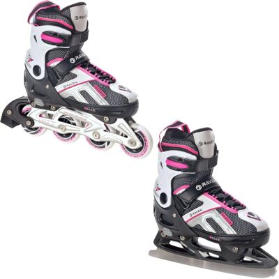 Rolki Łyżwy 2w1 RAVEN Pulse Black/Pink Rolki Łyżwy 2w1 RAVEN Pulse Black/Pink