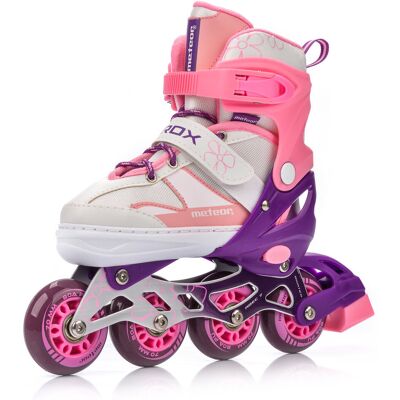 Rolki Meteor Rox S 30-33 Różowy Rolki Meteor Rox S 30-33 Różowy