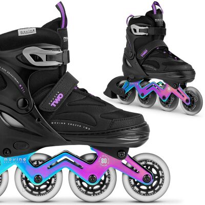 Rolki Regulowane Fitness Movino Cruzer Two (Black-Neochrome) L (38-41) Rolki Regulowane Fitness Movino Cruzer Two (Black-Neochrome) L (38-41)