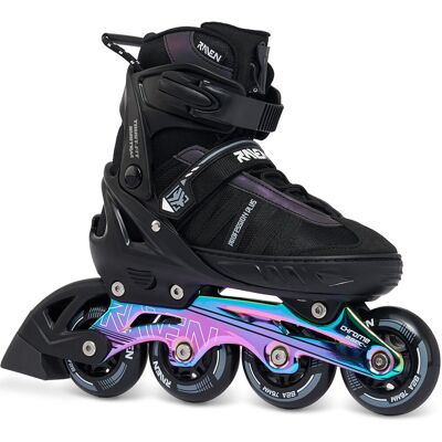 Rolki Regulowane Raven Profession Plus Black/neo Chrome 38-42 Speed Lacing Rolki Regulowane Raven Profession Plus Black/neo Chrome 38-42 Speed Lacing