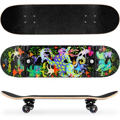 Spokey Deskorolka ze świecącą grafiką OLLIE Spokey Deskorolka ze świecącą grafiką OLLIE