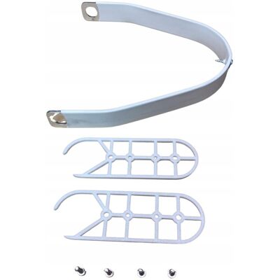 Hulajnoga.net Sztywny aluminiowy wspornik błotnika Ninebot Max / Motus Scooty 10 (biały) Hulajnoga.net Sztywny aluminiowy wspornik błotnika Ninebot Max / Motus Scooty 10 (biały)