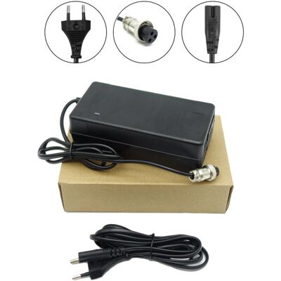 Inny producent Szybka ładowarka 58,8V 3A GX16 do Techlife X7/X7S/X8/X8S/VSETT9/Motus PRO 10 Sport (2021, GT) Inny producent Szybka ładowarka 58,8V 3A GX16 do Techlife X7/X7S/X8/X8S/VSETT9/Motus PRO 10 Sport (2021, GT)
