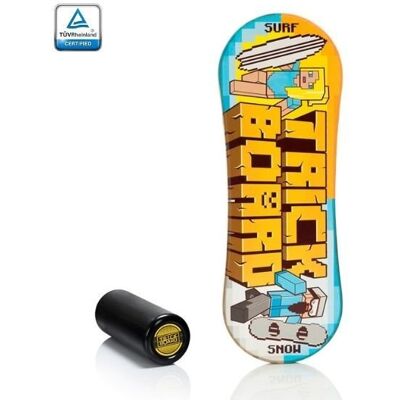Trickboard Deska Do Balansowania Classic Pixel (Deska + Czarny Wałek) - Tüv Trickboard Deska Do Balansowania Classic Pixel (Deska + Czarny Wałek) - Tüv