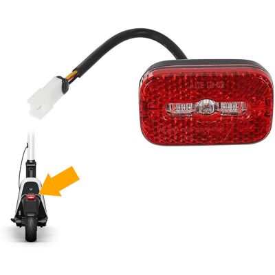 Inoparts Tylna Lampka LED Światło Hamowania do Hulajnogi Elektrycznej NIU KQi 3 Inoparts Tylna Lampka LED Światło Hamowania do Hulajnogi Elektrycznej NIU KQi 3