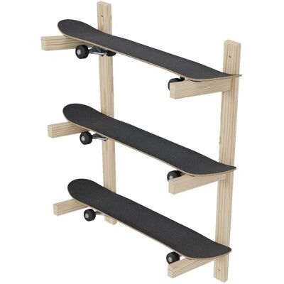 QLS UCHWYT NA DESKOROLKĘ WIESZAK ŚCIENNY DREWNO SKATEBOARD QLS UCHWYT NA DESKOROLKĘ WIESZAK ŚCIENNY DREWNO SKATEBOARD