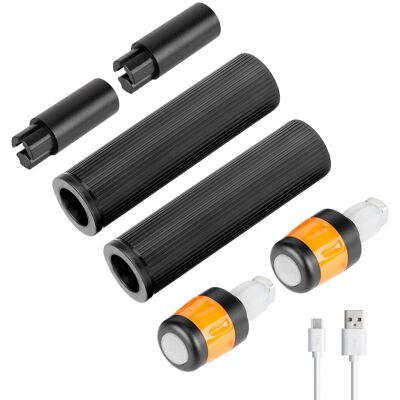 Inny producent ULIP Piankowe gripy + swiatła boczne do Ninebot Max G30 i Motus Scooty 10 Inny producent ULIP Piankowe gripy + swiatła boczne do Ninebot Max G30 i Motus Scooty 10