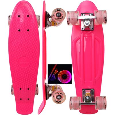 Enero Pink Pennyboard 22" LED - Pennyboard Enero Pink Pennyboard 22" LED - Pennyboard