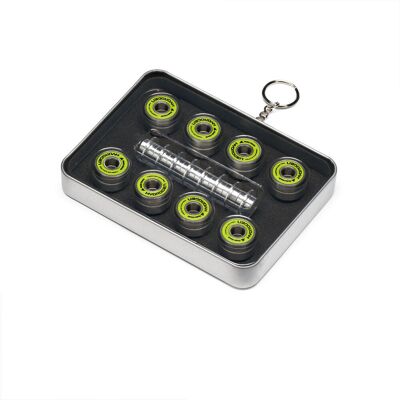 Zestaw 16 Łożysk Rollerblade Hydrogen Ilq-9 Pro + Tuleje Green Zestaw 16 Łożysk Rollerblade Hydrogen Ilq-9 Pro + Tuleje Green