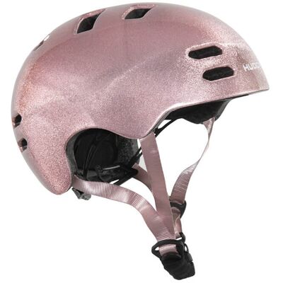 Kask skate HUDORA Reflect - Różowy - Bezpieczeństwo dla deskorolki, roweru Kask skate HUDORA Reflect - Różowy - Bezpieczeństwo dla deskorolki, roweru