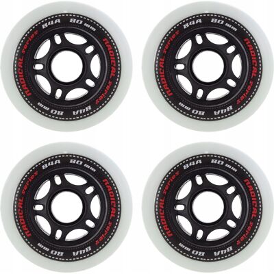 Kółka Do Rolek Tempish Radical 80 Mm/84a 4 Szt. White 80mm/84a Kółka Do Rolek Tempish Radical 80 Mm/84a 4 Szt. White 80mm/84a