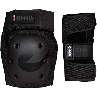 Ochraniacze Na Rolki Ennui Street Dual Set Black 2 Pack - Xl Ochraniacze Na Rolki Ennui Street Dual Set Black 2 Pack - Xl