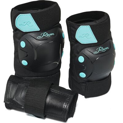 Ochraniacze Raven Dexard Black/mint L Ochraniacze Raven Dexard Black/mint L