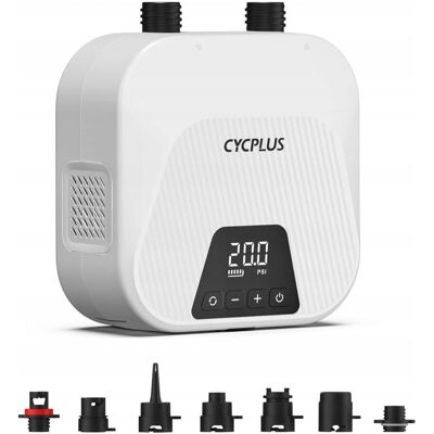 Inny producent Pompka elektryczna CYCPLUS D14PRO 20 PSI Deska SUP Akumulator LCD QC3.0 Inny producent Pompka elektryczna CYCPLUS D14PRO 20 PSI Deska SUP Akumulator LCD QC3.0