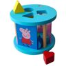 Barbo Toys Drewniany Sorter, Rozpoznawanie Kolorów i Kształtów, Świnka Peppa