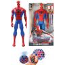 BOS Figurka Spiderman Zabawka Dźwięk Ruchome Kończyny Duża 30cm