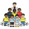 HABARRI Figurki klocki Pele Maradona Mbappe Messi Ronaldo Muller Virgil Casemiro