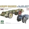 Krupp Raumer plus Vs.Kfz.617 1:72 Takom 5007