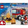 Lego City, klocki, Wóz strażacki z drabiną, 60280