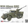 Inny producent M34 40Mm Gmc (Us Army Korean War) 1:35 Afv Club 35334