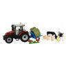 Tomy, Britains, Zestaw traktor ze zwierzętami Massey Ferguson 5612