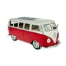 Welly 1963 Vw Volkswagen T1 Bus Samba Czerwony 1:24