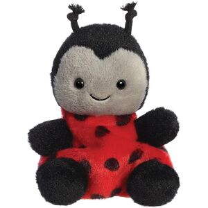 Aurora World Aurora, 82059, Palm Pals Spots biedronka, 13 cm, pluszowa zabawka, czerwono-czarna, czerwona i czarna Aurora World Aurora, 82059, Palm Pals Spots biedronka, 13 cm, pluszowa zabawka, czerwono-czarna, czerwona i czarna