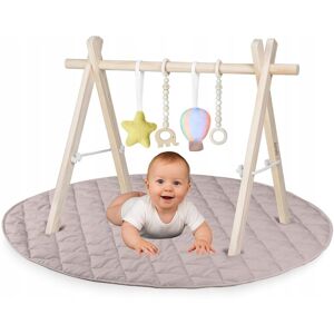Stojak edukacyjny MATA ZABAWKI ZESTAW BabyGym rozwój niemowląt Lionelo Anis Stojak edukacyjny MATA ZABAWKI ZESTAW BabyGym rozwój niemowląt Lionelo Anis