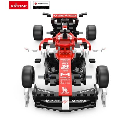 Rastar Alfa Romeo F1 Team Orlen C42 Zestaw Klocków - Samochód Rastar Alfa Romeo F1 Team Orlen C42 Zestaw Klocków - Samochód