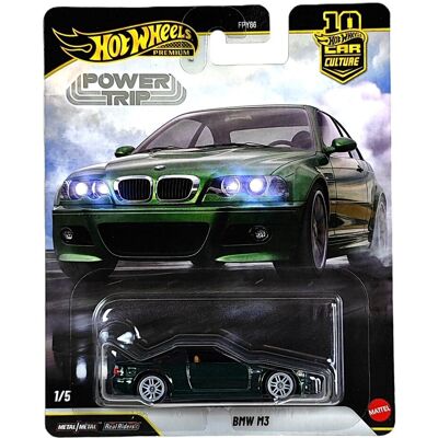 Mattel 1/5 Hot Wheels Premium Power Trip - Bmw M3 Mattel 1/5 Hot Wheels Premium Power Trip - Bmw M3
