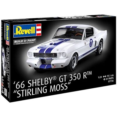 1966 Shelby Gt 350 R Stirling Moss – Revell 07736 1966 Shelby Gt 350 R Stirling Moss – Revell 07736