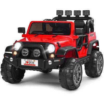 COSTWAY 2-osobowy samochód elektryczny dla dzieci auto na akumulator COSTWAY 2-osobowy samochód elektryczny dla dzieci auto na akumulator