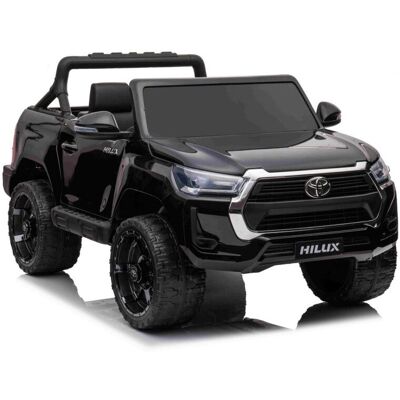 Inny producent 2osobowy Pilot 4x4 Auto na akumulator Toyota Hillux Czarny Inny producent 2osobowy Pilot 4x4 Auto na akumulator Toyota Hillux Czarny