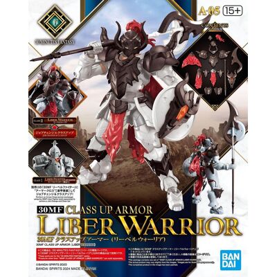 Bandai 30mf - class up armor (liber warrior) - model kit Bandai 30mf - class up armor (liber warrior) - model kit