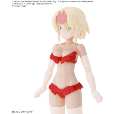 Bandai 30ms - option body parts type s05 (color a) - model kit Bandai 30ms - option body parts type s05 (color a) - model kit