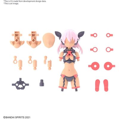 Bandai 30ms - option parts set 8 (scout costume color c) - model kit Bandai 30ms - option parts set 8 (scout costume color c) - model kit
