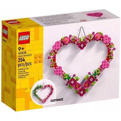 Lego 40638 - Pozostałe serie - Ozdoba w kształcie serca Lego 40638 - Pozostałe serie - Ozdoba w kształcie serca