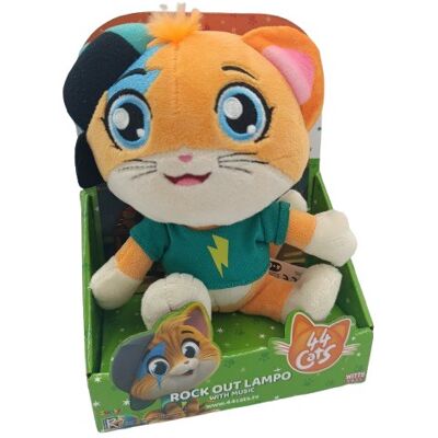 Smoby 44 Koty Maskotka Pluszowy Lampo z dźwiękiem 18502 Smoby 44 Koty Maskotka Pluszowy Lampo z dźwiękiem 18502