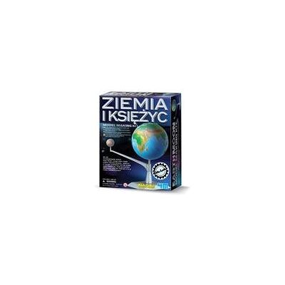 Zestaw naukowy Ziemia i Księżyc 4M - Modele reliefowe, Luminescencyjne - 8+ Zestaw naukowy Ziemia i Księżyc 4M - Modele reliefowe, Luminescencyjne - 8+
