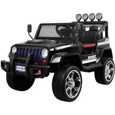 4toys, samochód na akumulator Jeep Raptor Drifter 4x4 New, czarny 4toys, samochód na akumulator Jeep Raptor Drifter 4x4 New, czarny