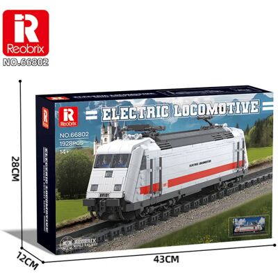 REOBRIX 66802 Electric Locomotive (1,928pcs) REOBRIX 66802 Electric Locomotive (1,928pcs)