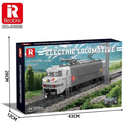 REOBRIX 66803 Electric Locomotive (2,052pcs) REOBRIX 66803 Electric Locomotive (2,052pcs)