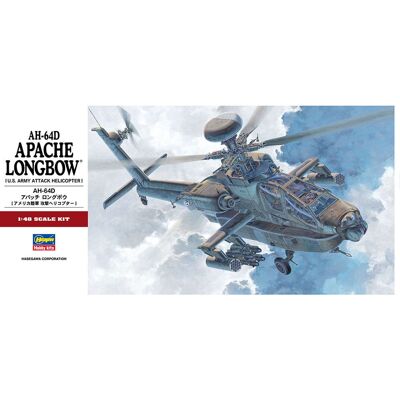 Hasegawa Boeing AH-64D Apache Longbow 1:48 - Zestaw modelarski samolotu Hasegawa Boeing AH-64D Apache Longbow 1:48 - Zestaw modelarski samolotu