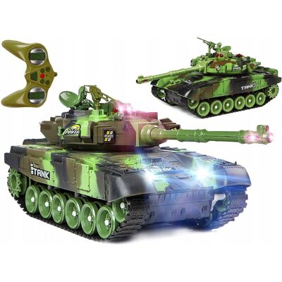 Inny producent Aig, czołg zdalnie sterowany, Big War Tank, zielony Inny producent Aig, czołg zdalnie sterowany, Big War Tank, zielony