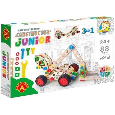 Alexander - Mały Konstruktor Junior 3in1 - zestaw konstrukcyjny Alexander - Mały Konstruktor Junior 3in1 - zestaw konstrukcyjny