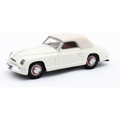 Alfa Romeo 6C 2500 Ghia Convertible Closed 1947 (White) ,1:43 Matrix Mx50102-112 Alfa Romeo 6C 2500 Ghia Convertible Closed 1947 (White) ,1:43 Matrix Mx50102-112