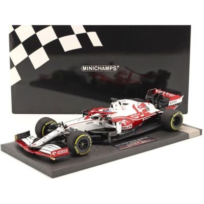 Minichamps Alfa Romeo Racing Orlen C41 #07 Kimi Raikkonen Bahrain Gp 2021 Minichamps Alfa Romeo Racing Orlen C41 #07 Kimi Raikkonen Bahrain Gp 2021