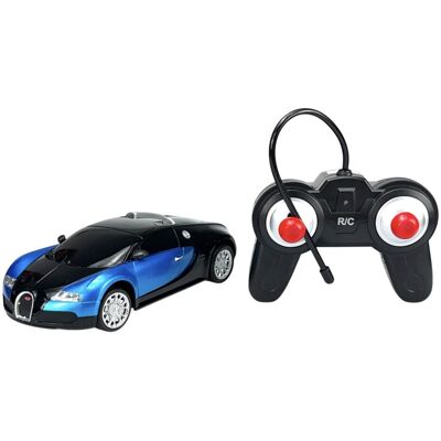 ALLOY CAR BUGATTI VEYRON 16.4 GRAND SPORT NIEBIESKI R/C 1:24 STEROWANY ALLOY CAR BUGATTI VEYRON 16.4 GRAND SPORT NIEBIESKI R/C 1:24 STEROWANY