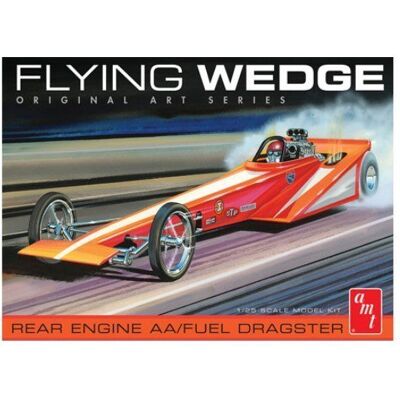 AMT, model do składania Samochód Flying Wedge Dragster 1:25 Original Art Series AMT, model do składania Samochód Flying Wedge Dragster 1:25 Original Art Series